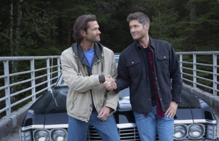 Jared Padalecki Jensen Ackles Supernatural Series Finale Behind the Scenes