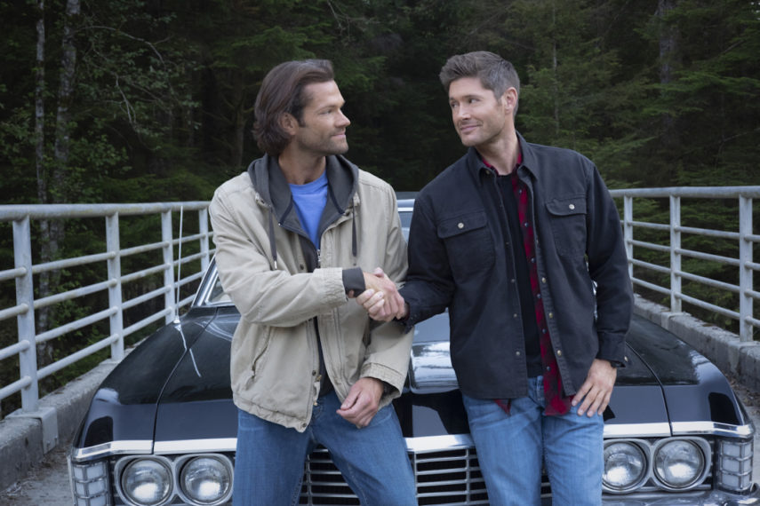 Jared Padalecki Jensen Ackles Supernatural Series Finale Behind the Scenes