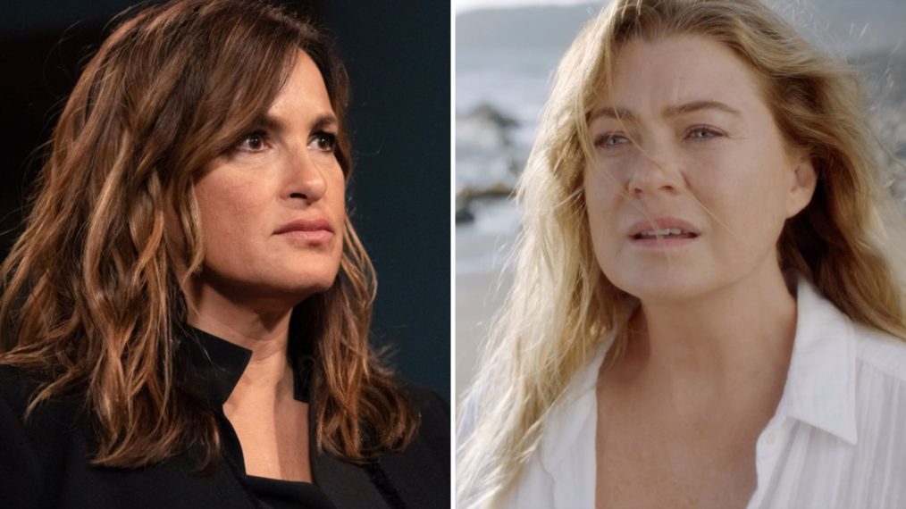 Mariska Hargitay Law Order SVU Ellen Pompeo Grey's Anatomy