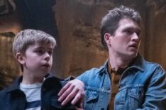 Alexander Elliot as Joe and Rohan Campbell as Frank in Hardy Boys