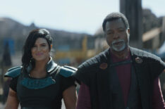 The Mandalorian - Gina Carano and Carl Weathers