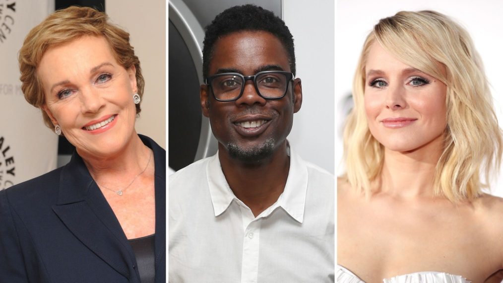 TV Narrators Julie Andrews Chris Rock Kristen Bell