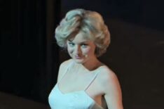 Emma Corrin dancing as Princess Diana in The Crown - Season 4