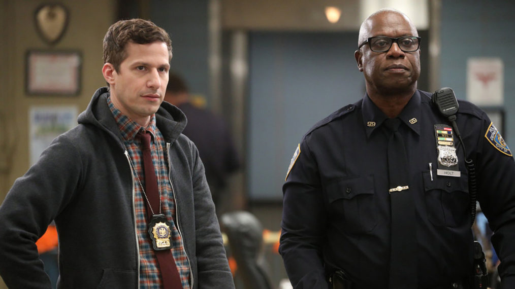 Brooklyn Nine-Nine - Season 7 - Andy Samberg as Jake Peralta, Andre Braugher as Ray Holt