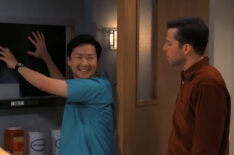 Ken Jeong and Jon Cryer in Two and a Half Men