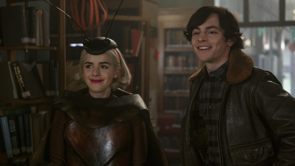 Kiernan Shipka and Ross Lynch in Chilling Adventures of Sabrina - Chapter 35