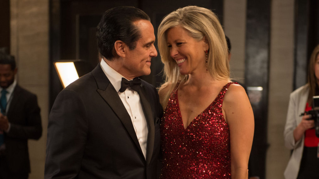 Maurice Benard and Laura Wright on General Hospital