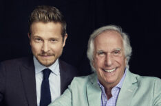 Matt Czuchry and Henry Winkler