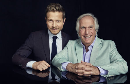 Matt Czuchry and Henry Winkler