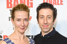 Jocelyn Towne and Simon Helberg attend series finale party for CBS' 'The Big Bang Theory'