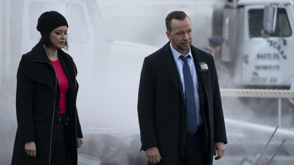 Marisa Ramirez as Maria Baez, Donnie Wahlberg as Danny Reagan in Blue Bloods - Season 11, Episode 4