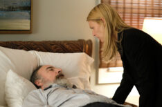 Mandy Patinkin as Saul Berenson and Claire Danes as Carrie Mathison in the Homeland series finale