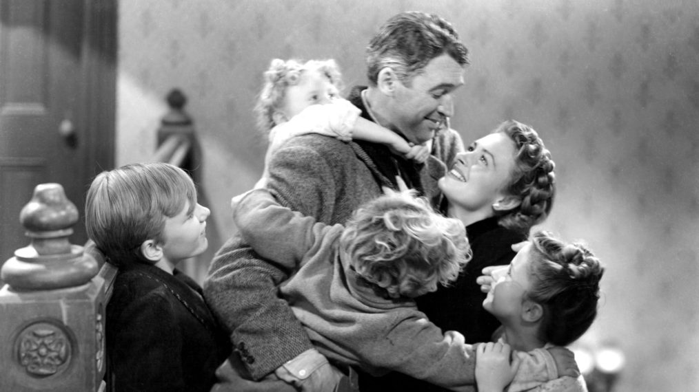 It's a Wonderful Life - Larry Simms, Jimmy Hawkins, James Stewart, Donna Reed, Karolyn Grimes, 1946