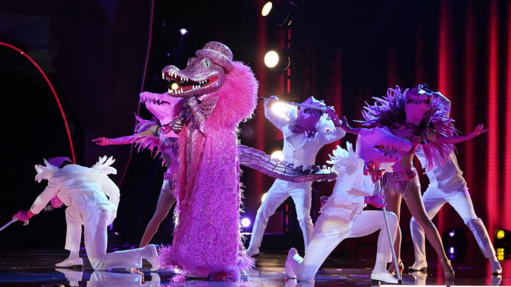 #’The Masked Singer’s Crocodile on What Gave Him Away to One of His Bandmates
