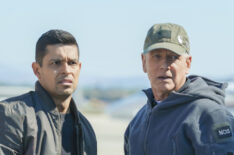 Wilmer Valderrama and Mark Harmon NCIS Season 18 Episode 5 Torres Gibbs