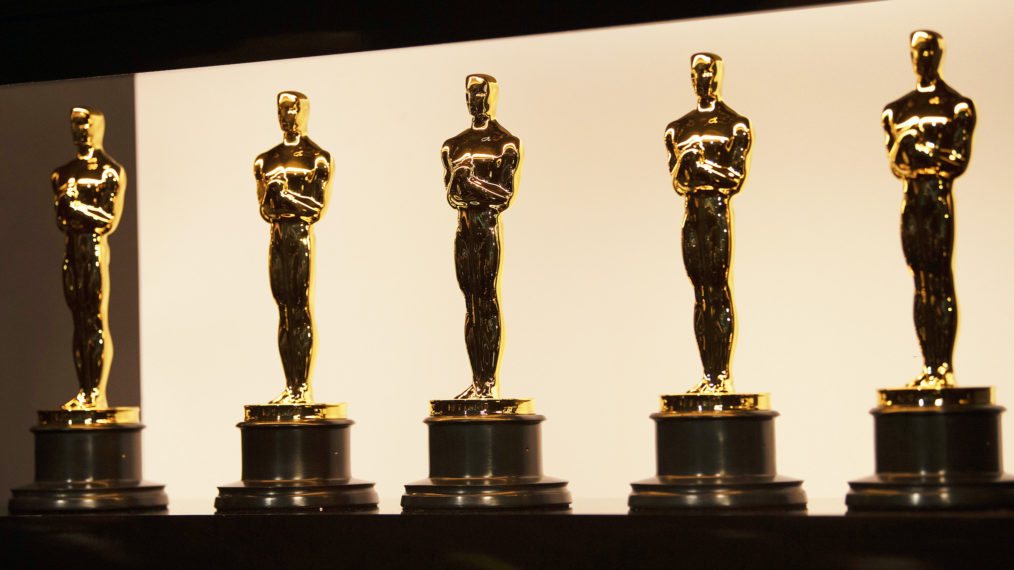 Oscars 2020 Statues Backstage