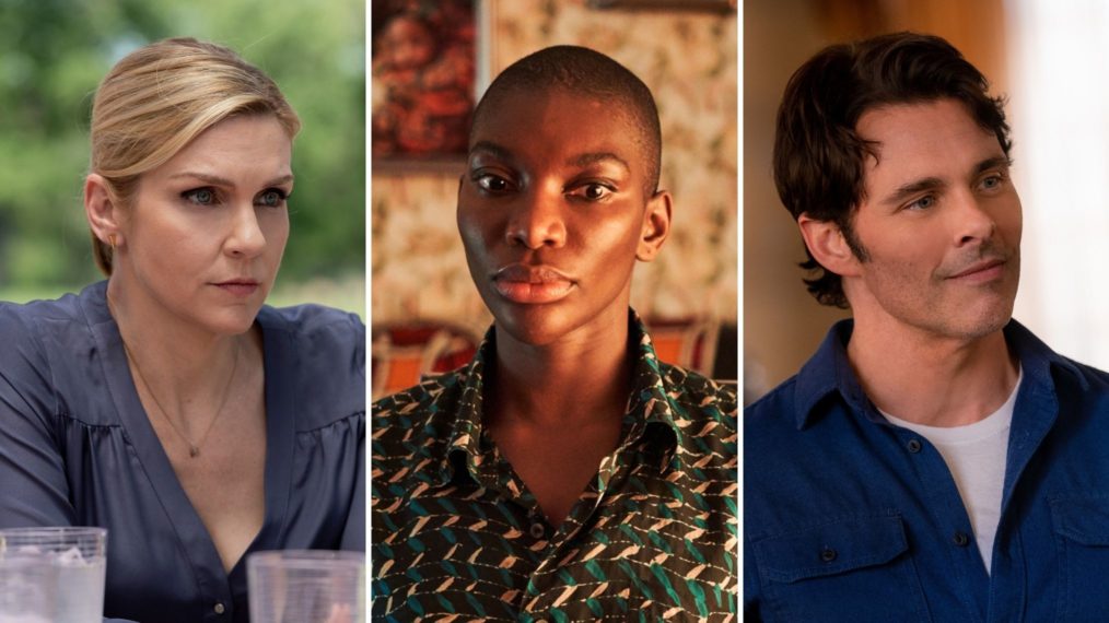 Rhea Seehorn, Michaela Coel, James Marsden