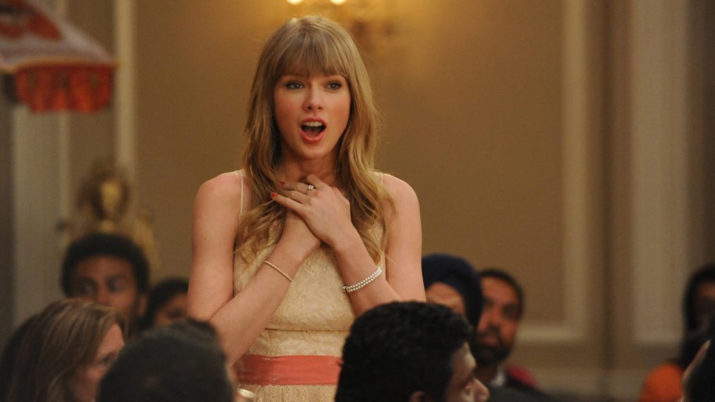 Taylor Swift in the 'Elaine's Big Day' episode of New Girl