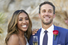 Tayshia Adams and Zac Clark - Bachelorette Finale Engaged