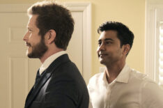 Matt Czuchry and Manish Dayal in the 'A Wedding a Funeral' season four premiere of The Resident