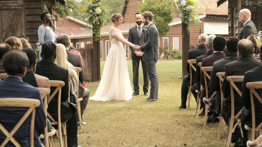 Conrad Nic Vows The Resident Season 4 Premiere Wedding