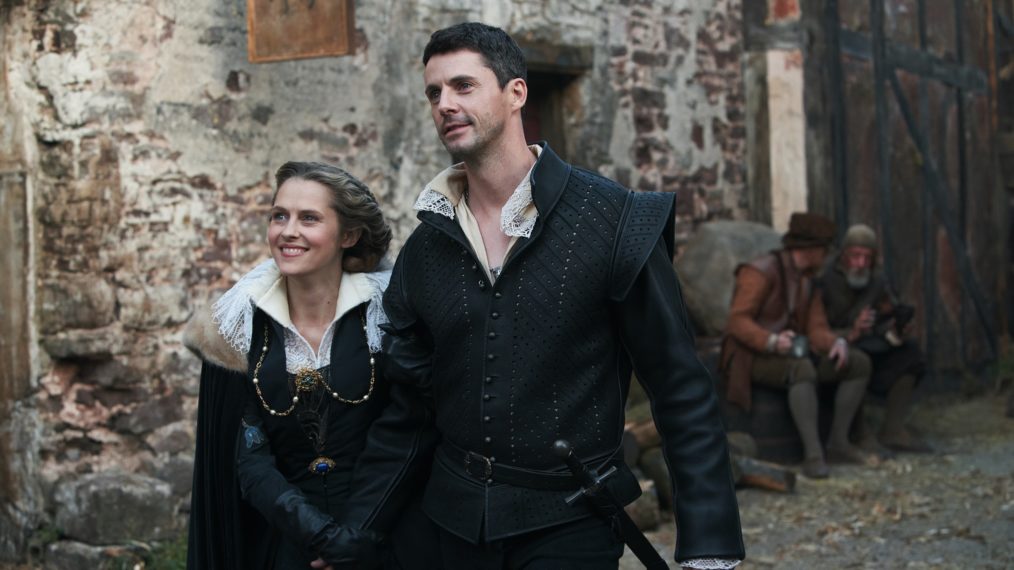 Teresa Palmer and Matthew Goode in A Discovery of Witches - Season 2