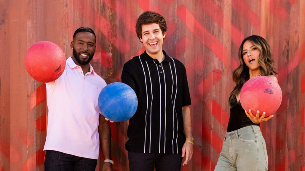 Dodgeball Thunderdome - Andrew Hawkins, David Dobrik, Erin Lim