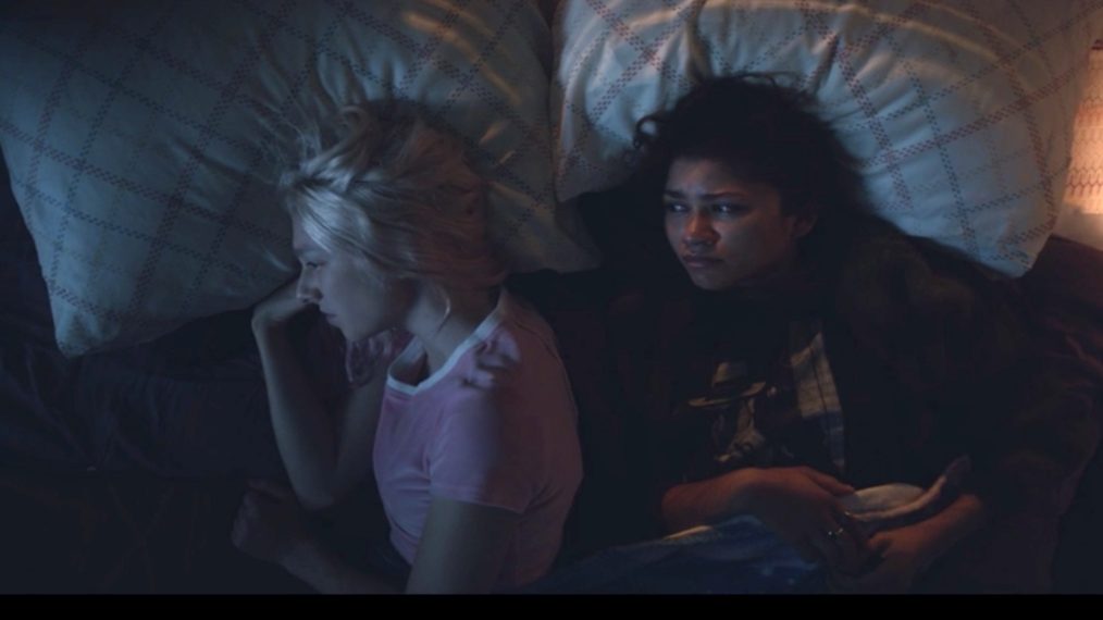 Euphoria - Hunter Schafer as Jules and Zendaya as Rue - Season 1, Episode 3