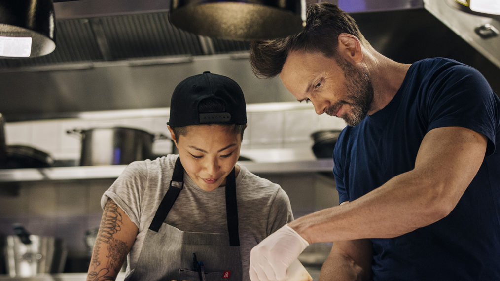 Fast Foodies - Kristen Kish and Joel McHale