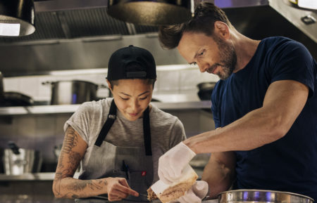 Fast Foodies - Kristen Kish and Joel McHale