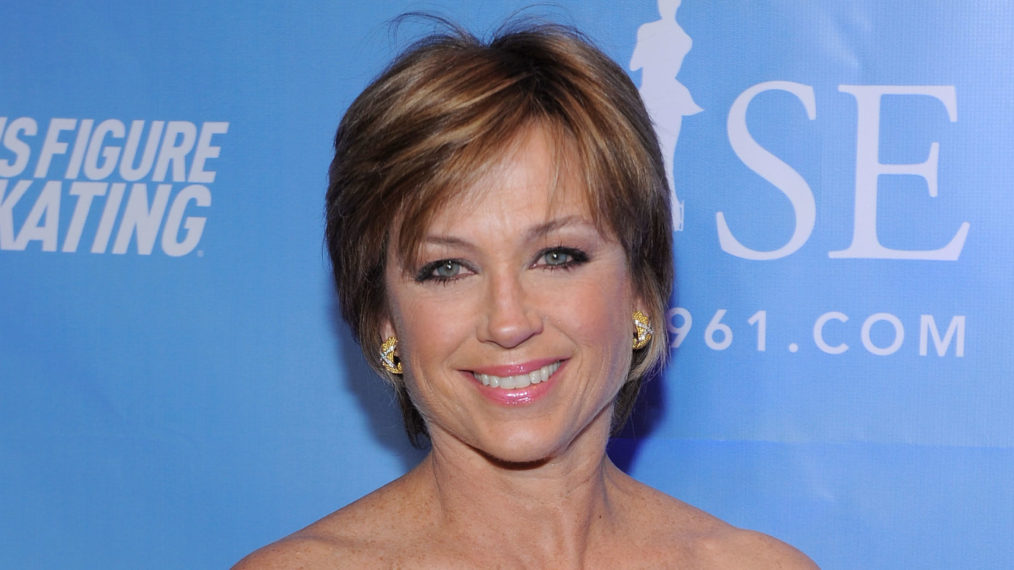 Figure Skater Dorothy Hamill attends the New York premiere Of 'RISE'