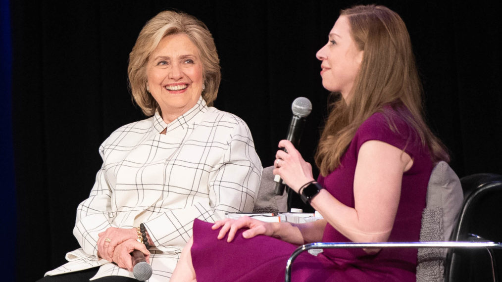 Hillary Clinton and Chelsea Clinton discuss their new book 'The Book Of Gutsy Women'