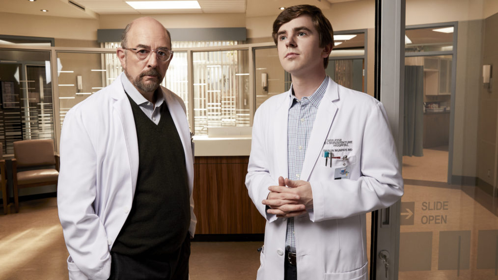 Richard Schiff and Freddie Highmore, The Good Doctor