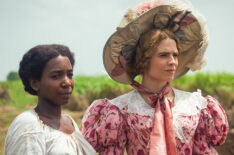 Tamara Lawrance and Hayley Atwell in The Long Song on PBS Masterpiece