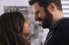 Floriana Lima as Darcy and James Roday Rodriguez as Gary in A Million Little Things - Season 3