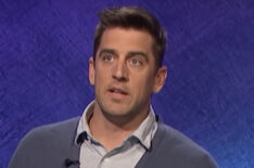 Aaron Rodgers as a contestant on Celebrity Jeopardy