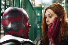 Avengers Infinity War - Paul Bettany and Elizabeth Olsen