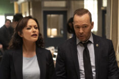 Marisa Ramirez as Maria Baez, Donnie Wahlberg as Danny Reagan in Blue Bloods - Season 11, Episode 6 - 'The New Normal'