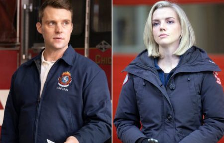 Chicago Fire Season 9 Casey Brett Jesse Spencer Kara Killmer