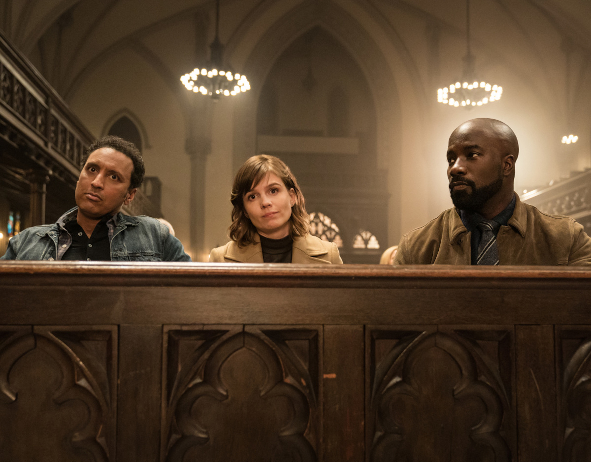 Evil Aasif Mandvi Katja Herbers Mike Colter