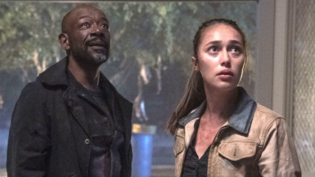 Lennie James and Alycia Debnam Carey - Fear the Walking Dead - Morgan and Alicia