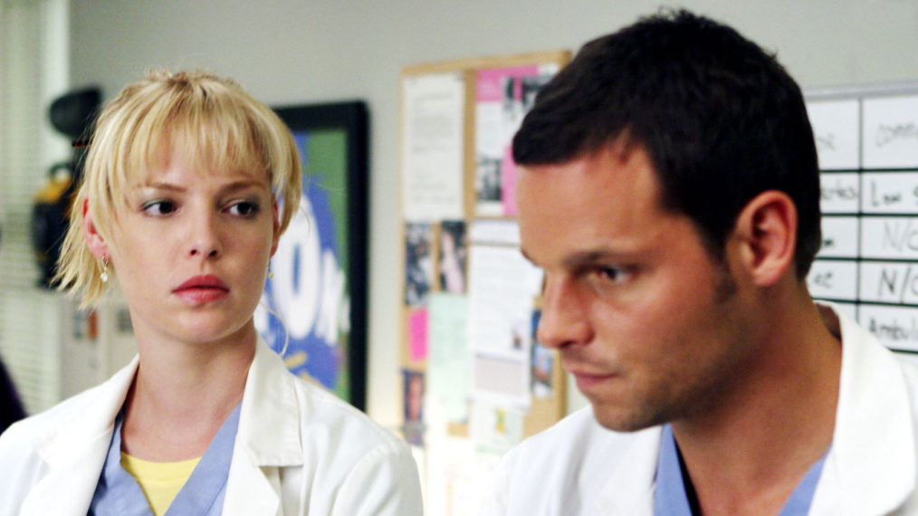 Katherine Heigl and Justin Chambers - Grey's Anatomy Season 2 - Izzie and Alex