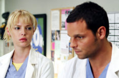 Katherine Heigl and Justin Chambers - Grey's Anatomy Season 2 - Izzie and Alex