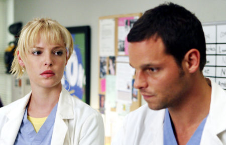 Katherine Heigl and Justin Chambers - Grey's Anatomy Season 2 - Izzie and Alex