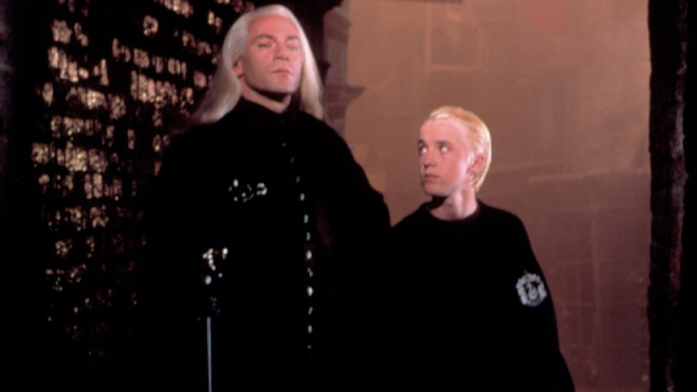 Harry Potter and the Chamber of Secrets Jason Isaacs and Tom Felton 