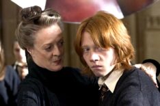 Harry Potter and the Goblet of Fire - Maggie Smith and Rupert Grint