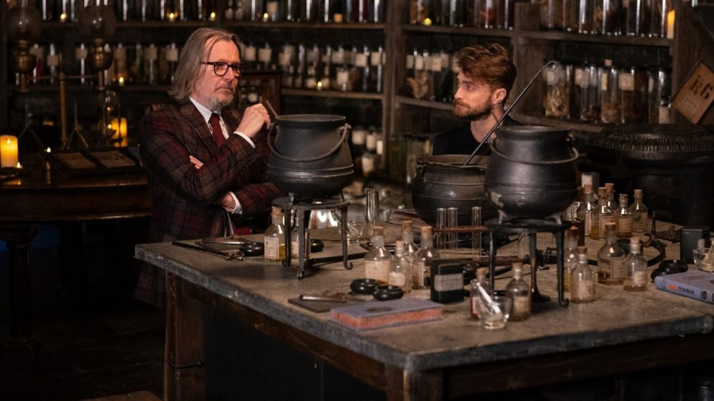 Harry Potter Reunion Gary Oldman Daniel Radcliffe 