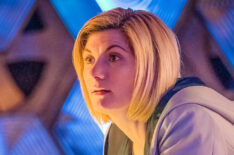 Jodie Whittaker as 13th Doctor Who TARDIS