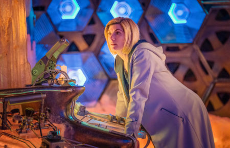 Jodie Whittaker as 13th Doctor Who TARDIS