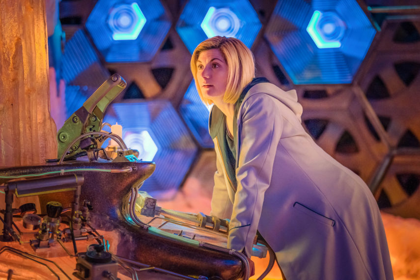 Jodie Whittaker 13th Doctor Who TARDIS